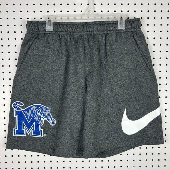 Nike Memphis Tigers Shorts Large Gray Swoosh‎ DriFit Team Issued Penny Hardaway - Picture 1 of 8